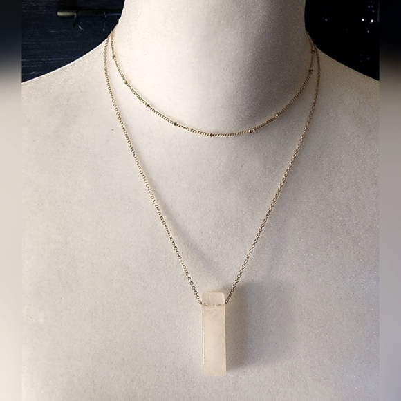 Rose Quartz Necklace - Picture 1 of 4